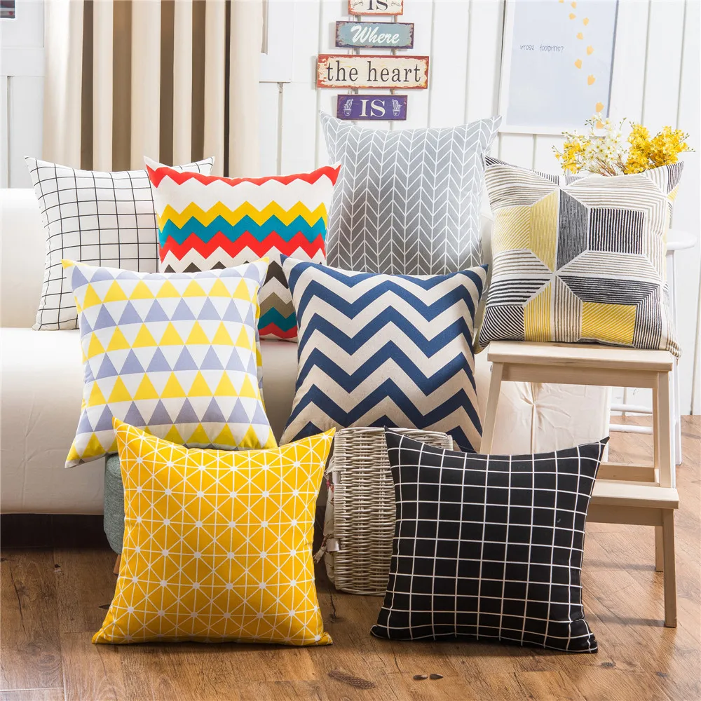 45x45cm Geometric Printed Soft Linen Cushion Cover Seat Waist Home Office Sofa Chair Decoration
45x45cm Geometric Printed Soft Linen Cushion Cover Seat Waist Home Office Sofa Chair Decoration