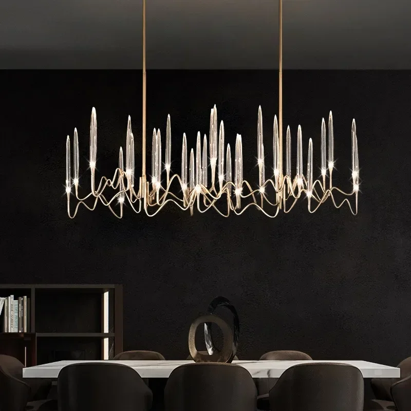Luxury Crystal Pendant Chandelier Nordic Tree Branch Candle Shaped Indoor Lighting Living Room Bedroom Led Decoration
Luxury Crystal Pendant Chandelier Nordic Tree Branch Candle Shaped Indoor Lighting Living Room Bedroom Led Decoration