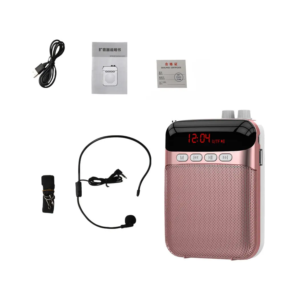 1Set Speaker Mini Voice Amplifier Rechargeable Wireless High Technology Stable Signal Clear Treble Noise Reduction
1Set Speaker Mini Voice Amplifier Rechargeable Wireless High Technology Stable Signal Clear Treble Noise Reduction