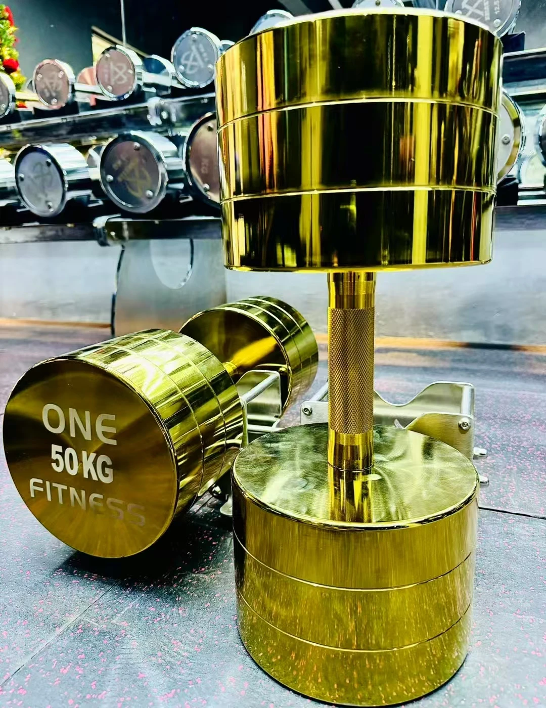 Free laser engraved logo gold plated dumbbells,fitness dumbbells,women's dumbbells,electroplated super heavy dumbbells 1kg-150kg
Free laser engraved logo gold plated dumbbells,fitness dumbbells,women's dumbbells,electroplated super heavy dumbbells 1kg-150kg