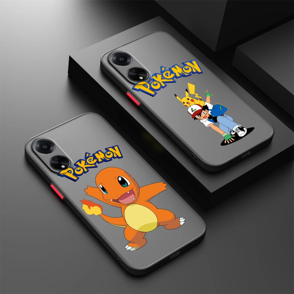 Pok é Mon Cartoon Character Images Frosted Translucent For OPPO X5 X3 A54S A5 A94 A16 A53S A57 A74 A72 A96 A98 A78 5G Funda
Pok é Mon Cartoon Character Images Frosted Translucent For OPPO X5 X3 A54S A5 A94 A16 A53S A57 A74 A72 A96 A98 A78 5G Funda
