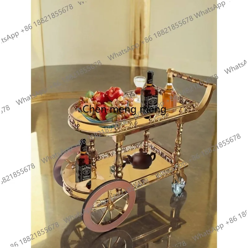 Hotel snack trolley three-layer wine tea cart stainless steel mobile dining car commercial restaurant
Hotel snack trolley three-layer wine tea cart stainless steel mobile dining car commercial restaurant