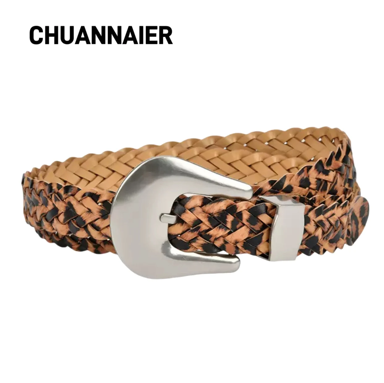 Trendy leopard print luxurious design hand-woven belt for women, versatile and high-end waist belt for women
Trendy leopard print luxurious design hand-woven belt for women, versatile and high-end waist belt for women
