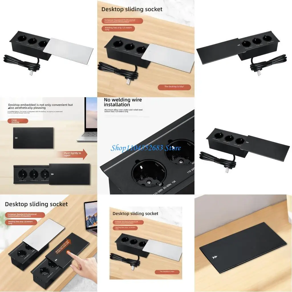 Y6GD Aluminum Mixture Electrical Port Triplicate European Outlet Wall Mounted 1.8M Flexible Power Cord
Y6GD Aluminum Mixture Electrical Port Triplicate European Outlet Wall Mounted 1.8M Flexible Power Cord