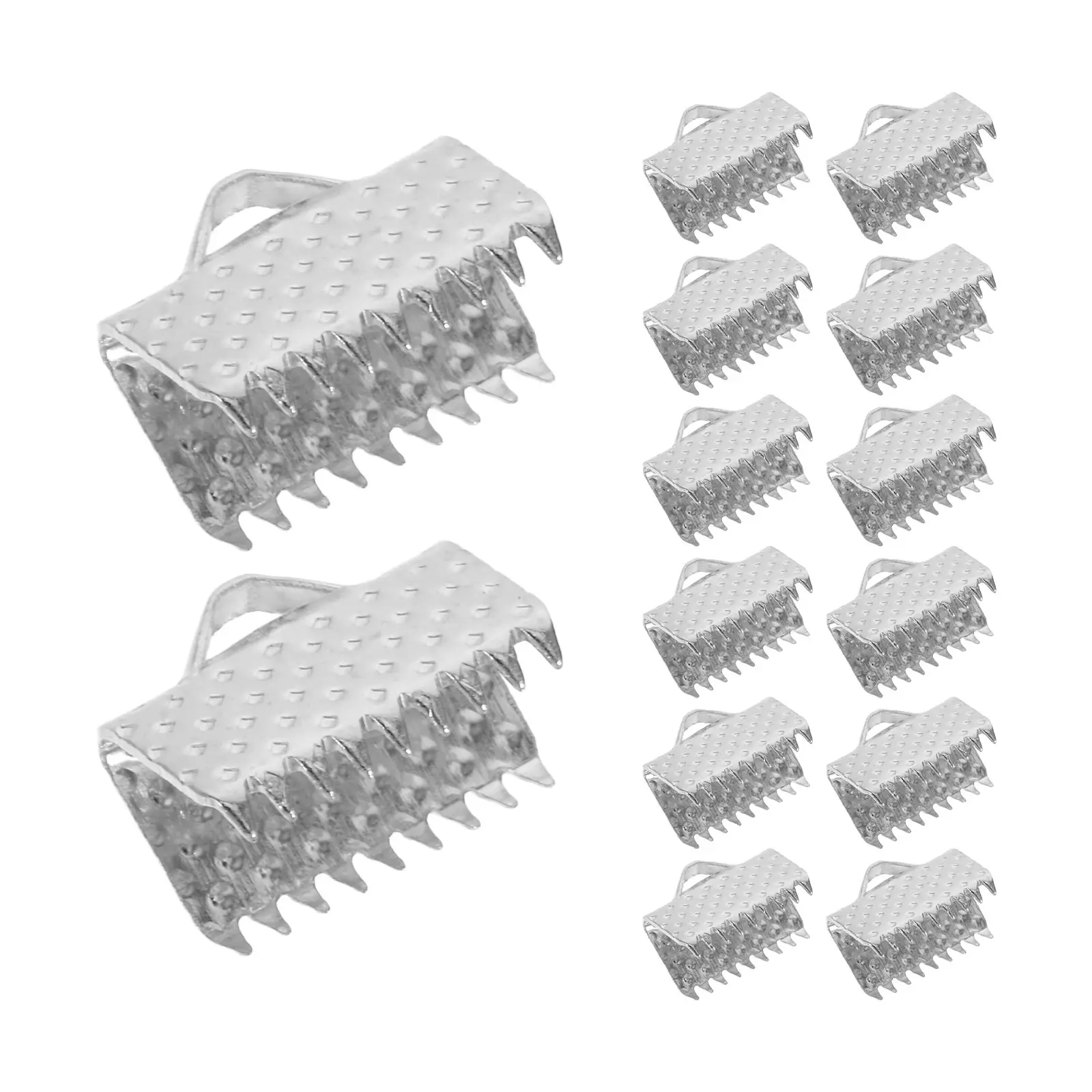 100pcs Crimps for Ribbon Ends Metal Jewelry Making Clasps Cord Fasteners DIY Accessories Choker Necklace Bracelet Parts
100pcs Crimps for Ribbon Ends Metal Jewelry Making Clasps Cord Fasteners DIY Accessories Choker Necklace Bracelet Parts