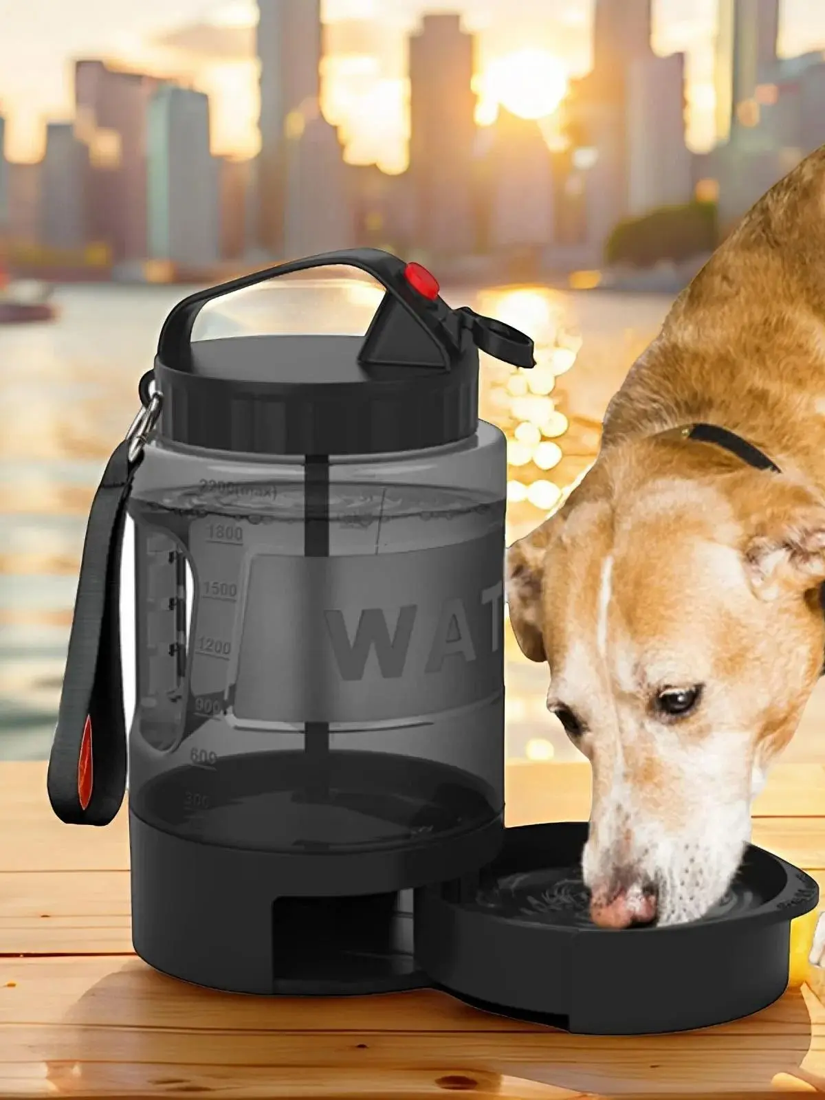 Dog Water Bottle, 77oz/ 2. 2L Portable Travel Dog Water Bottle Dispenser, Food- Grade Safety Materials, Perfect for Travel,
Dog Water Bottle, 77oz/ 2. 2L Portable Travel Dog Water Bottle Dispenser, Food- Grade Safety Materials, Perfect for Travel,