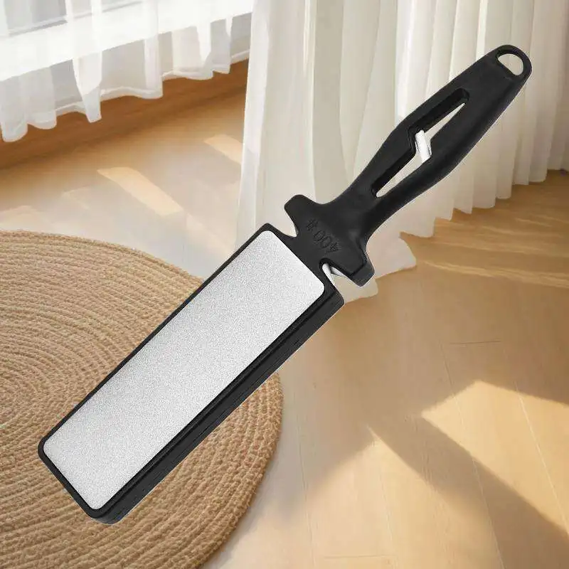 LTT Multifunctional Emery Sharpener Kitchen Household Knife Sharpener Double-sided Knife Sharpener
LTT Multifunctional Emery Sharpener Kitchen Household Knife Sharpener Double-sided Knife Sharpener