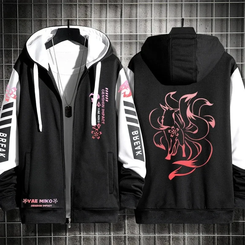 ★Halloween Cosplay Costume Anime Genshin Impact Yae Miko s Unisex 3D Hoodie Sweatshirt Zipper Hoode♥ All corners of the country
★Halloween Cosplay Costume Anime Genshin Impact Yae Miko s Unisex 3D Hoodie Sweatshirt Zipper Hoode♥ All corners of the country