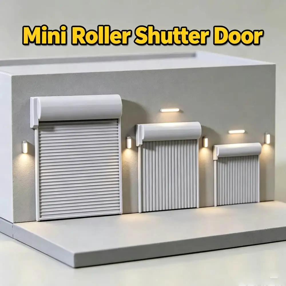 3pcs Mini Roller Shutter Door Dollhouse DIY Micro Landscape Mini Garage Rolling Door Diorama Scene Layout Decor Accessories
3pcs Mini Roller Shutter Door Dollhouse DIY Micro Landscape Mini Garage Rolling Door Diorama Scene Layout Decor Accessories