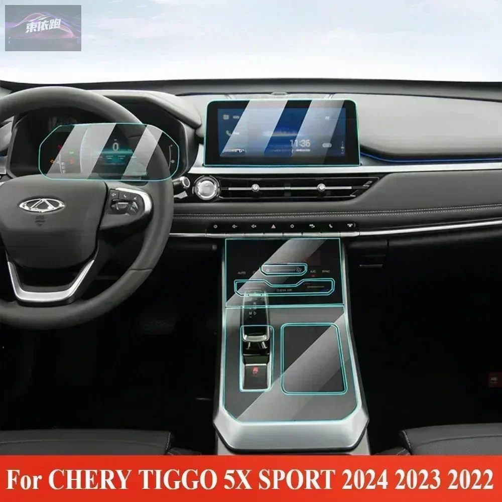 For CHERY TIGGO 5X SPORT 2024 2023 2022 Accessories Interior Film Transparent TPU Gear Panel GPS Center Console PPF Protection
For CHERY TIGGO 5X SPORT 2024 2023 2022 Accessories Interior Film Transparent TPU Gear Panel GPS Center Console PPF Protection