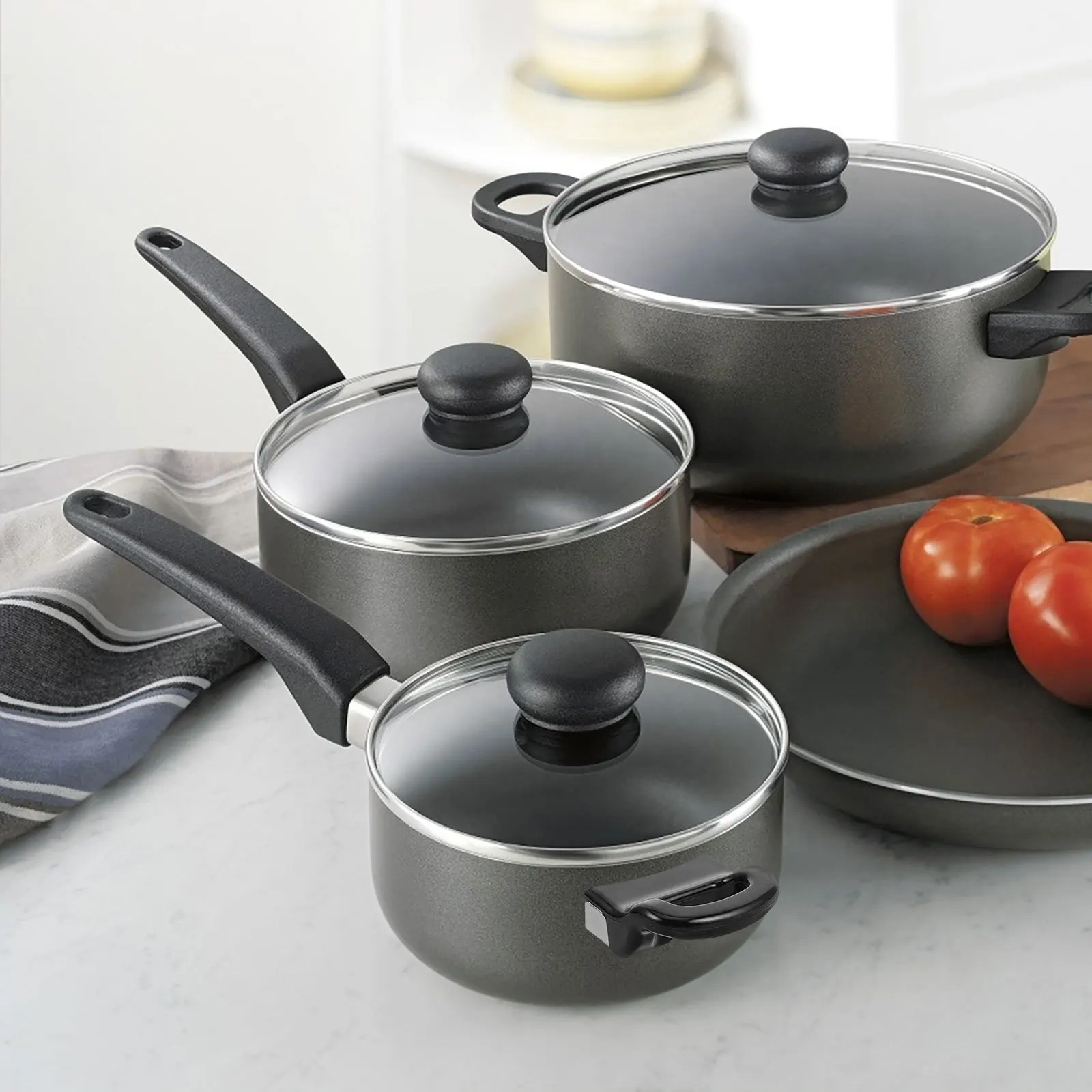 2pcs Induction Soup Pot Handle Replacement Black Ergonomic Heat Resistant Multi-Purpose Side Cap Handles For Pressure
2pcs Induction Soup Pot Handle Replacement Black Ergonomic Heat Resistant Multi-Purpose Side Cap Handles For Pressure