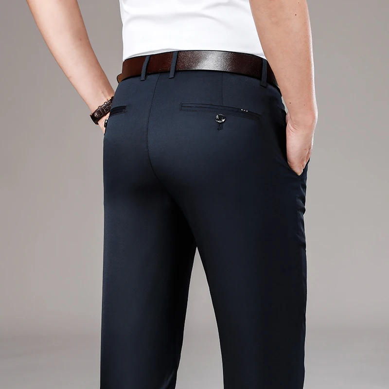2024 Spring Summer Men's Business Straight Thin Casual Pants Classic Style Baggy Stretch Solid Trousers Male Brand Khaki Green
2024 Spring Summer Men's Business Straight Thin Casual Pants Classic Style Baggy Stretch Solid Trousers Male Brand Khaki Green