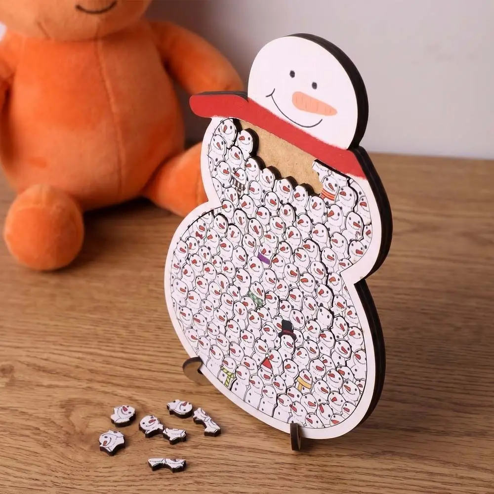 Brain Burning Cat Wooden Puzzle Animal Puzzle Snowman Raccoon-shaped Jigsaw Puppy Home Decor Unique Irregular Puzzle
Brain Burning Cat Wooden Puzzle Animal Puzzle Snowman Raccoon-shaped Jigsaw Puppy Home Decor Unique Irregular Puzzle