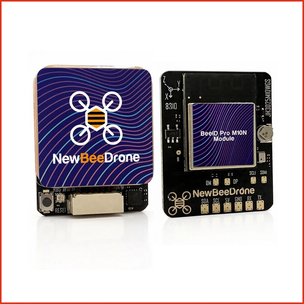 NewBeeDrone BeeID Pro M10 GPS Module with RemoteID IST8310 Compass
NewBeeDrone BeeID Pro M10 GPS Module with RemoteID IST8310 Compass