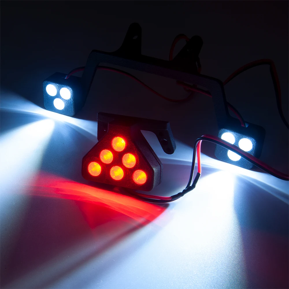 TRINOOD Front Headlight and Rear Taillight Spotlight Lamp Bar for KRATON 8S 1/5 RC Buggy Special Light Group Parts
TRINOOD Front Headlight and Rear Taillight Spotlight Lamp Bar for KRATON 8S 1/5 RC Buggy Special Light Group Parts