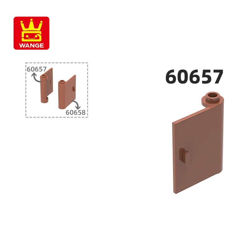 Wange 60657 100g/72Pcs Car Left Door Building Block Moc Window Accessories Compatible with Bricks DIY Children Toys Gift Box
Wange 60657 100g/72Pcs Car Left Door Building Block Moc Window Accessories Compatible with Bricks DIY Children Toys Gift Box