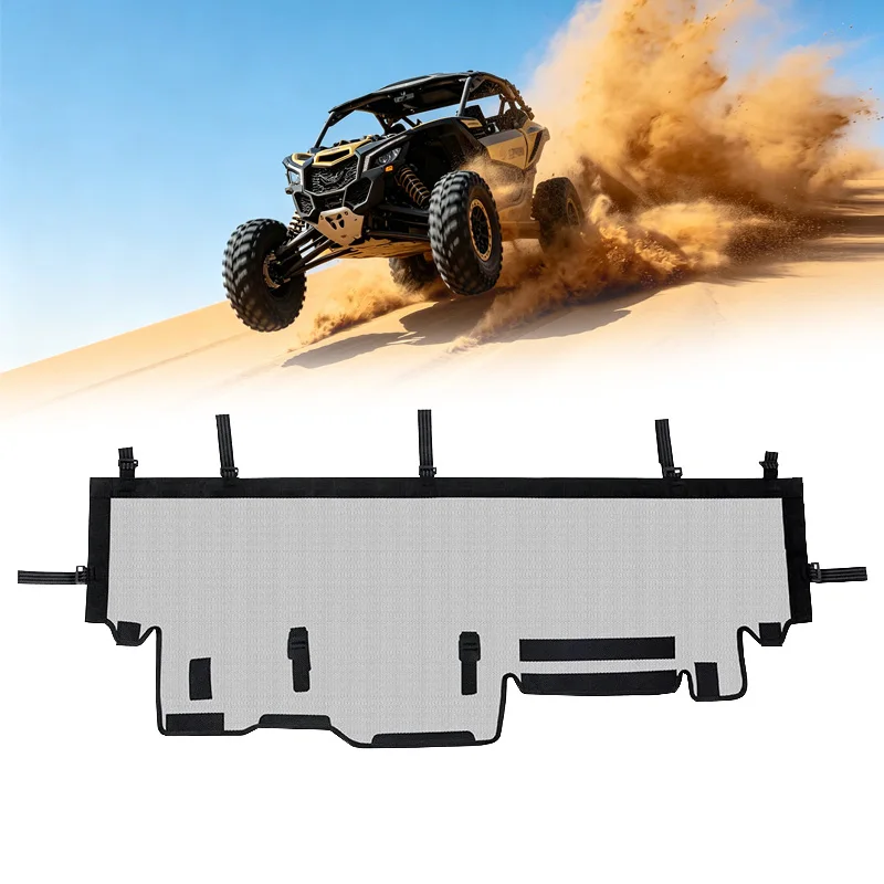 UTV Rear Window Mesh Net Breathable Mesh Windshield Net For Can-am Maverick X3 Max Turbo R RR 4x4 XMR XDS XRC XRS X DS RS
UTV Rear Window Mesh Net Breathable Mesh Windshield Net For Can-am Maverick X3 Max Turbo R RR 4x4 XMR XDS XRC XRS X DS RS
