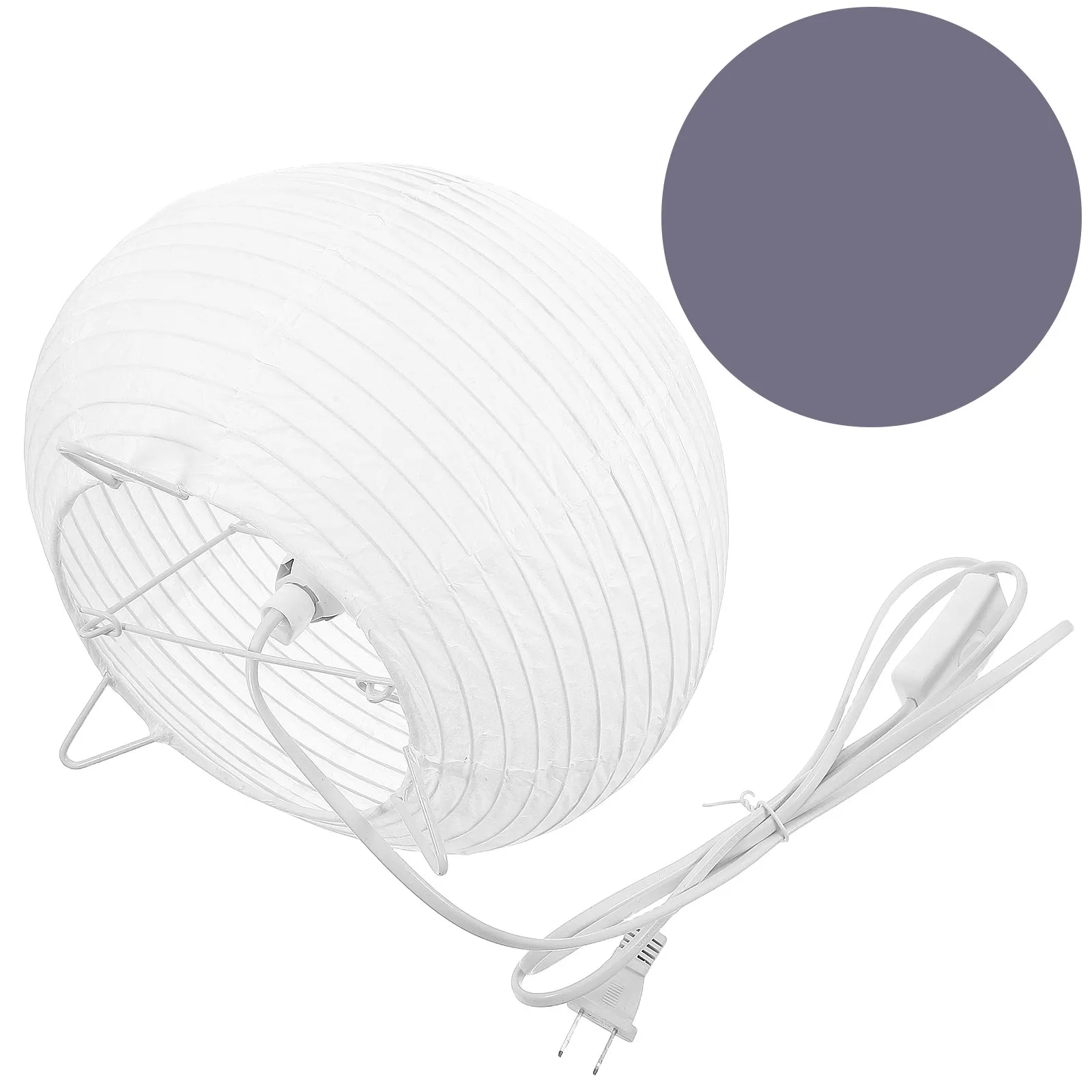 Paper Lantern Lamp Soft Light Modern Bedside Table Lamp Rice Paper Lampshade with Bulb Us Plug for Bedroom Dorm Nightstand
Paper Lantern Lamp Soft Light Modern Bedside Table Lamp Rice Paper Lampshade with Bulb Us Plug for Bedroom Dorm Nightstand