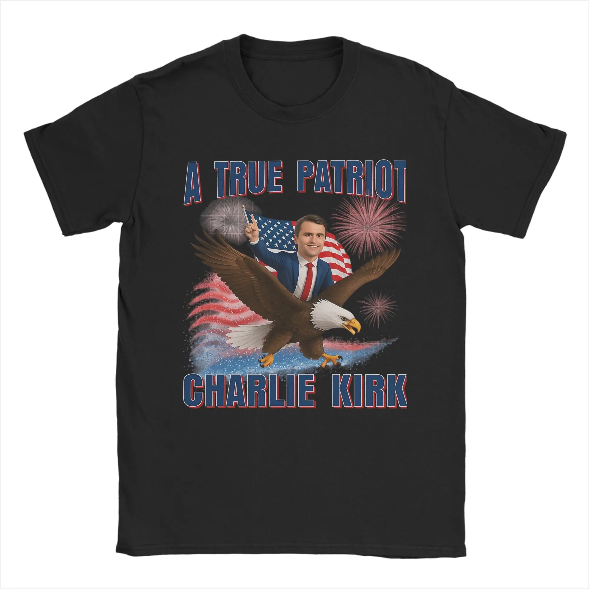 Charlie Kirk A True Patriot American Eagle Men's T Shirt Cool Tee Shirt Short Sleeve Crew Neck T-Shirts Cotton Printed Clothing
Charlie Kirk A True Patriot American Eagle Men's T Shirt Cool Tee Shirt Short Sleeve Crew Neck T-Shirts Cotton Printed Clothing