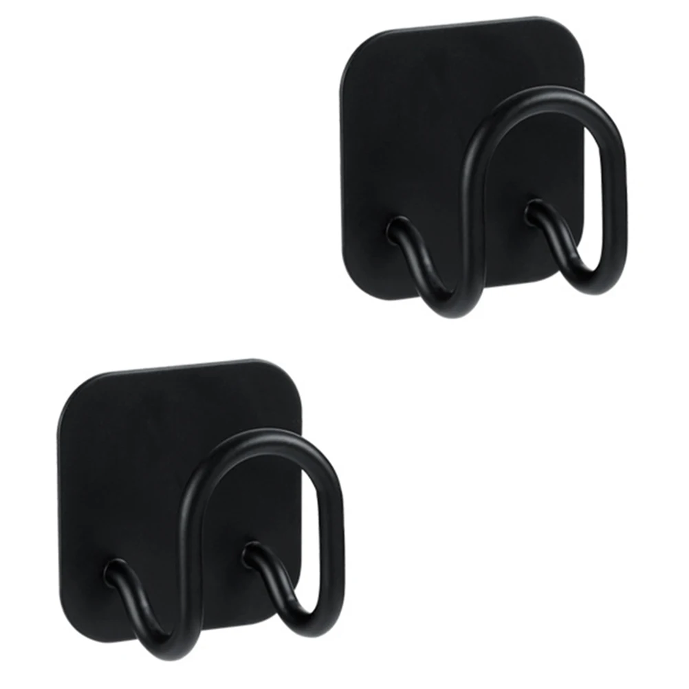 2Pcs Kitchen Wall Multifunctional Wall Hooks Hooks Storage Bracket Hanger Black Punch Free Multifunctional Practical
2Pcs Kitchen Wall Multifunctional Wall Hooks Hooks Storage Bracket Hanger Black Punch Free Multifunctional Practical
