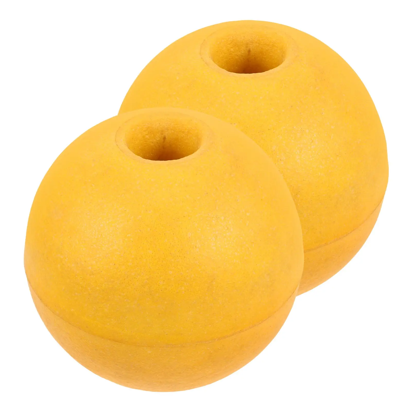 2 Pcs Float Ball Buoy Floats Fresh Water Fishing Net Automatic Yellow Buoys for Boat
2 Pcs Float Ball Buoy Floats Fresh Water Fishing Net Automatic Yellow Buoys for Boat
