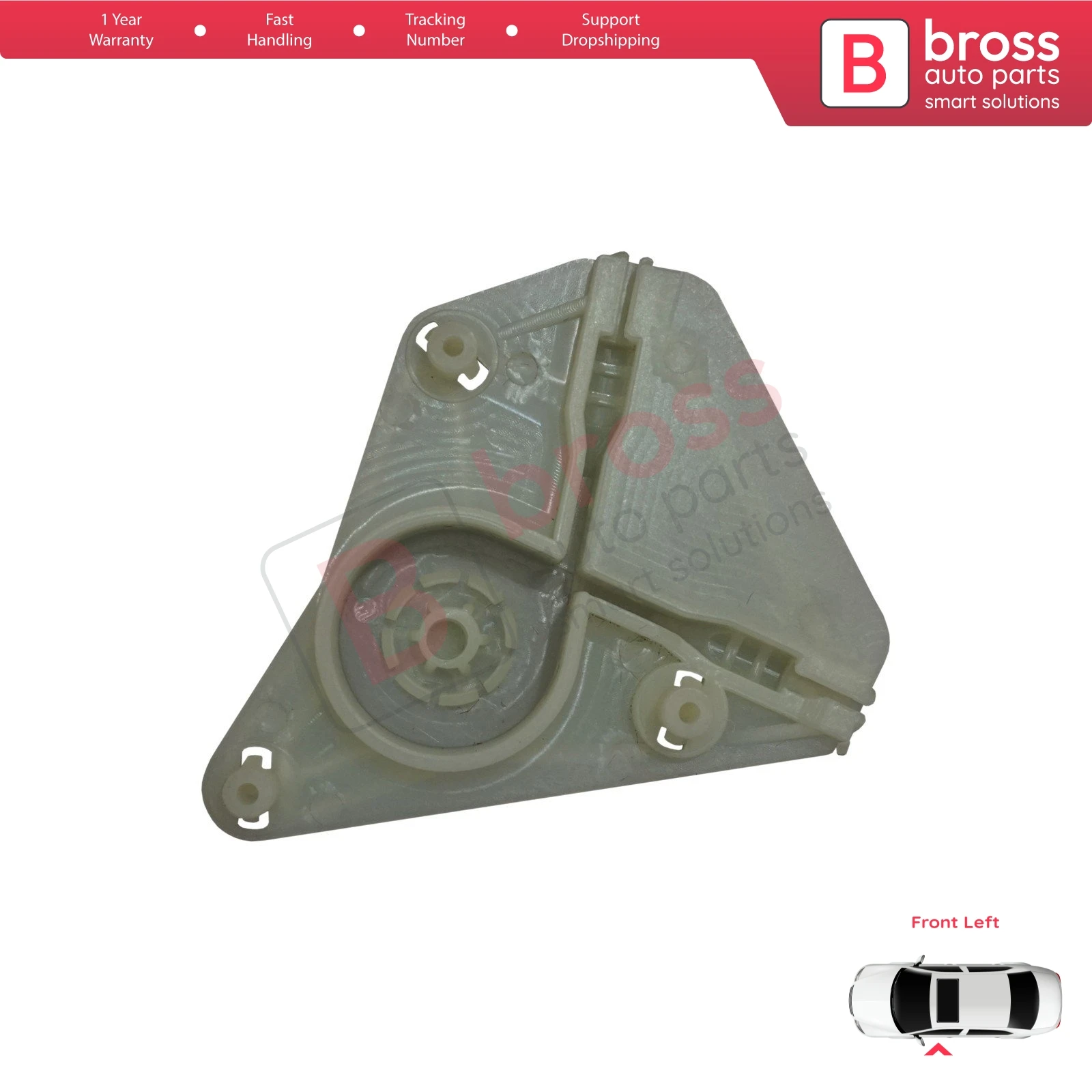 BWR5153 Window Regulator Motor Wheel House Front Left for VW Polo 4 6Q 9A 9N 9N3 2001-2009 HB 5-Door 9A4 2002-2018 4-Door Sedan
BWR5153 Window Regulator Motor Wheel House Front Left for VW Polo 4 6Q 9A 9N 9N3 2001-2009 HB 5-Door 9A4 2002-2018 4-Door Sedan