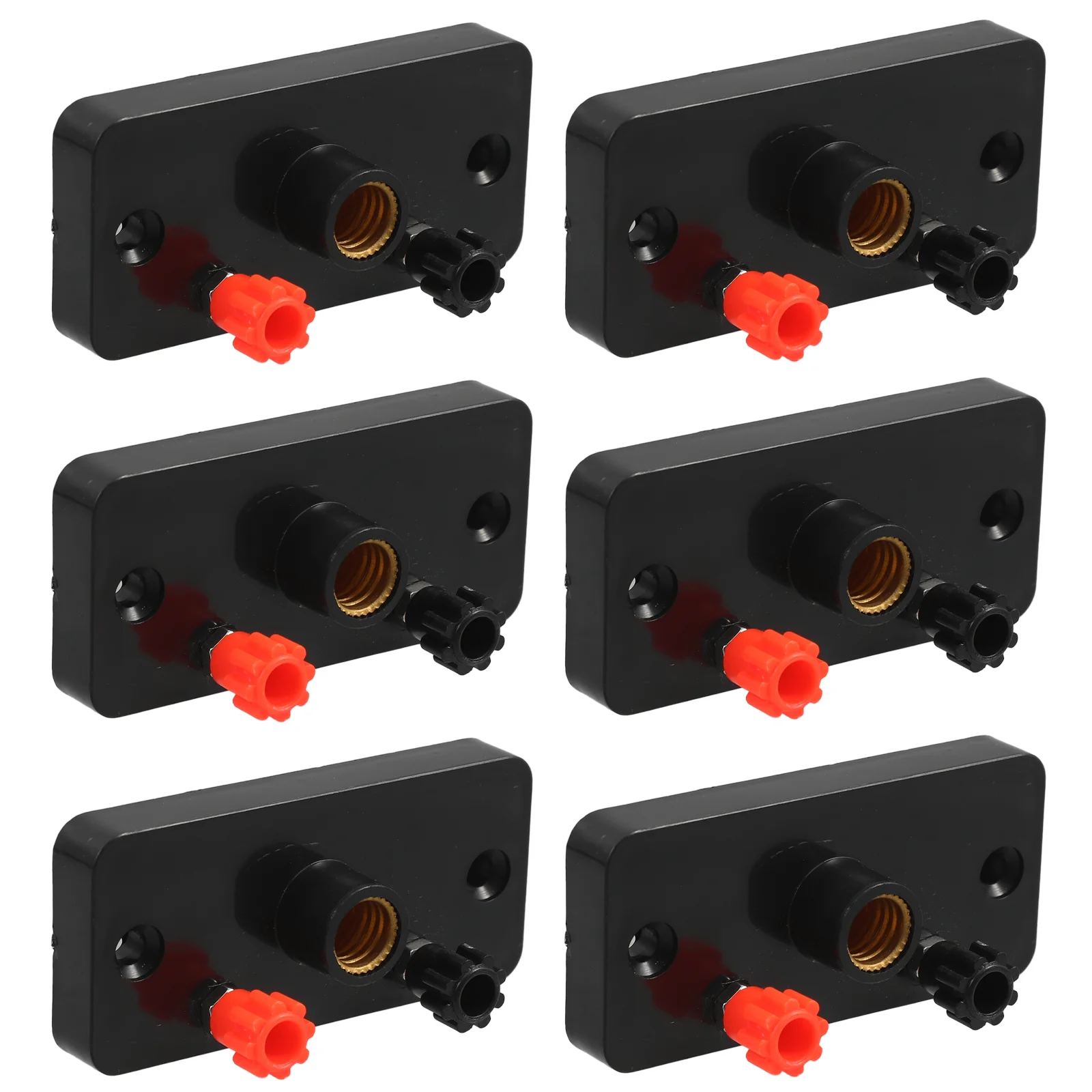 6 Pcs Lightbulb Experimental Screw Lamp Holder Socket Physics LED Adapter School Teaching Instruments Plastic Copper
6 Pcs Lightbulb Experimental Screw Lamp Holder Socket Physics LED Adapter School Teaching Instruments Plastic Copper