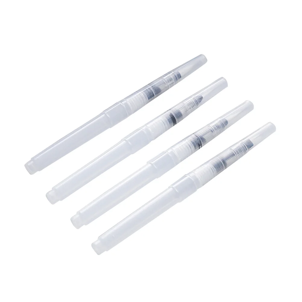 4 Pcs Watercolor Brushes Durable Paint Pens Delicate Lines Easy Cleaning Control Ink Flow Squeeze Water Add Ink Art
4 Pcs Watercolor Brushes Durable Paint Pens Delicate Lines Easy Cleaning Control Ink Flow Squeeze Water Add Ink Art