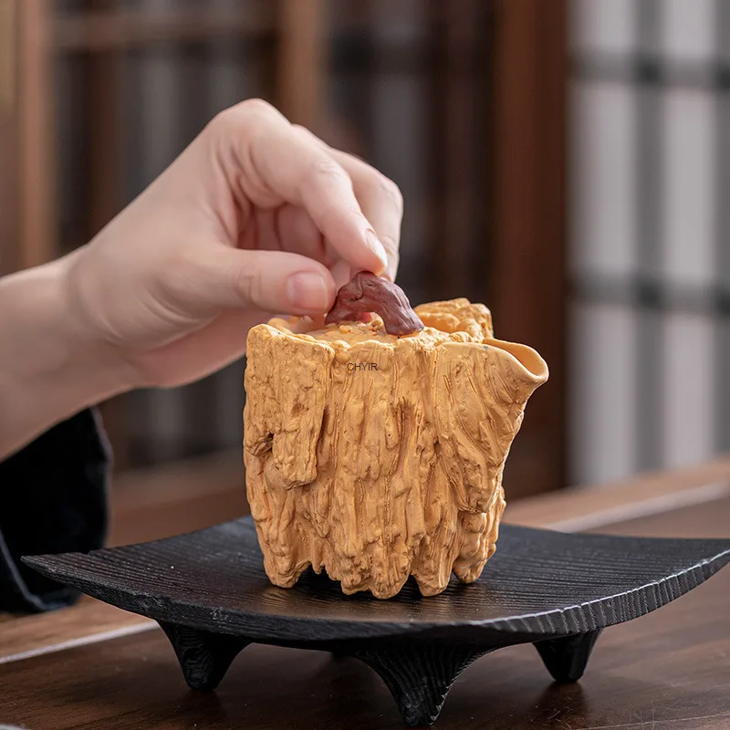Zisha Wood Handmade Handheld Teapot Single Teapot Household Zisha Tea Set Ceramic Kung Fu Tea Set
Zisha Wood Handmade Handheld Teapot Single Teapot Household Zisha Tea Set Ceramic Kung Fu Tea Set
