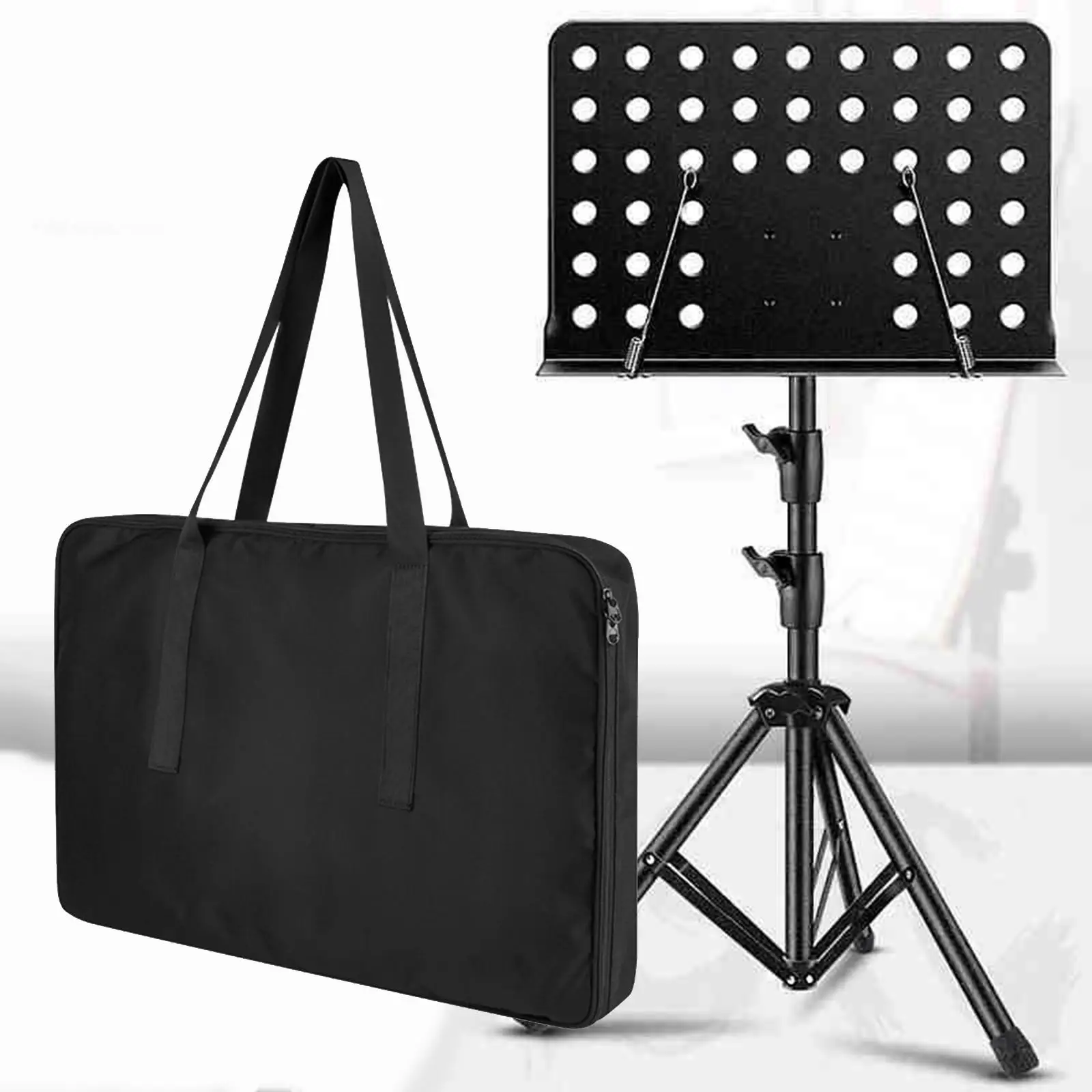 Music Stand Storage Bag Music Book Holder High Capacity Percussion Storage Accessory Wind Instrument Music Stand Carrying Bag
Music Stand Storage Bag Music Book Holder High Capacity Percussion Storage Accessory Wind Instrument Music Stand Carrying Bag
