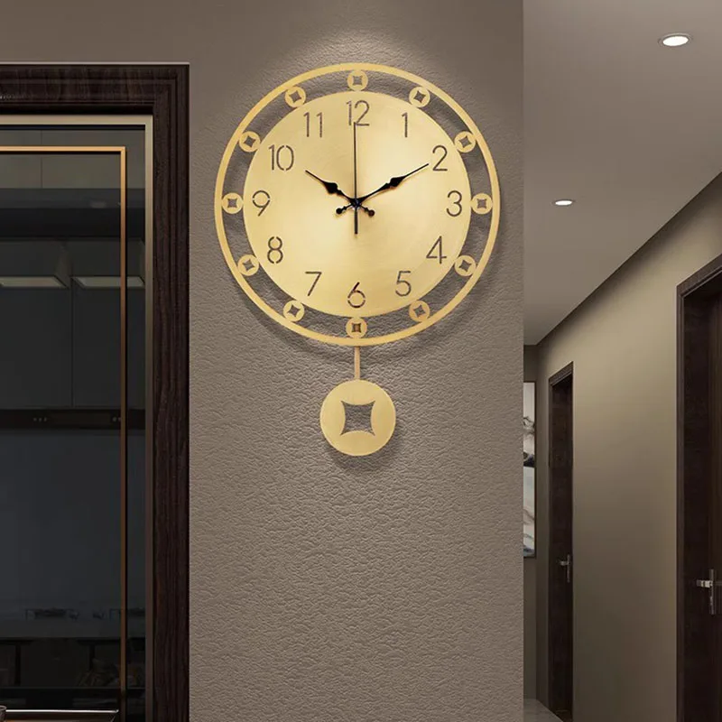 Battery Clock Mechanism Wall Clock Modern Living Room Chinese Fashion Brassroom Decor Wall Art Relogio De Pared House Decoration
Battery Clock Mechanism Wall Clock Modern Living Room Chinese Fashion Brassroom Decor Wall Art Relogio De Pared House Decoration