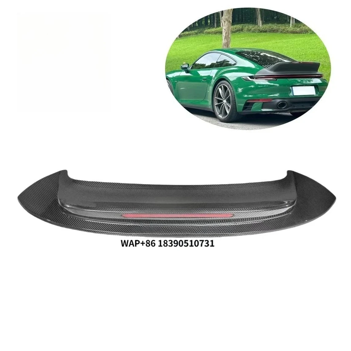 KAIXY 992 Real Carbon Fiber Rear Trunk Wing SC Style for 911 992 Carrera CarreraS Dry Carbon Ducktail Spoiler
KAIXY 992 Real Carbon Fiber Rear Trunk Wing SC Style for 911 992 Carrera CarreraS Dry Carbon Ducktail Spoiler