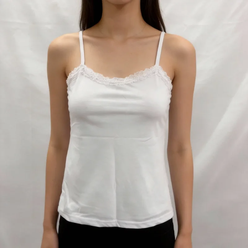 Летний сексуальный однотонный топ на тонких бретелях с кружевными вставками, без рукавов, облегающий, с открытой спиной, короткий, базовый слой, женская одежда
Летний сексуальный однотонный топ на тонких бретелях с кружевными вставками, без рукавов, облегающий, с открытой спиной, короткий, базовый слой, женская одежда
