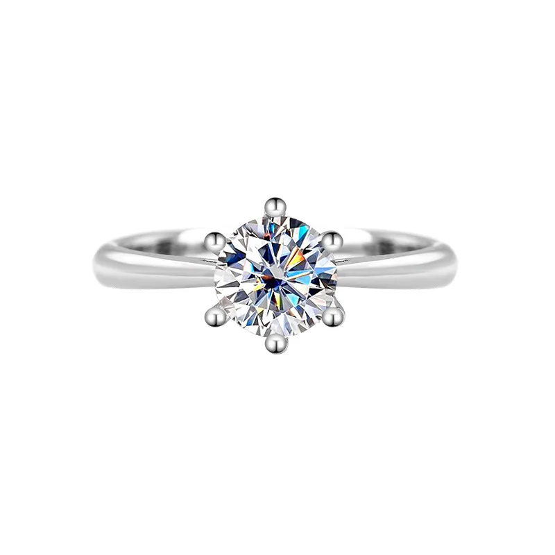 2025 Hot Sale S925 Sterling Silver Moissanite Korean Classic Six-claw Ring Exquisite Women's Fashion Luxury Jewelry Holiday Gift
2025 Hot Sale S925 Sterling Silver Moissanite Korean Classic Six-claw Ring Exquisite Women's Fashion Luxury Jewelry Holiday Gift