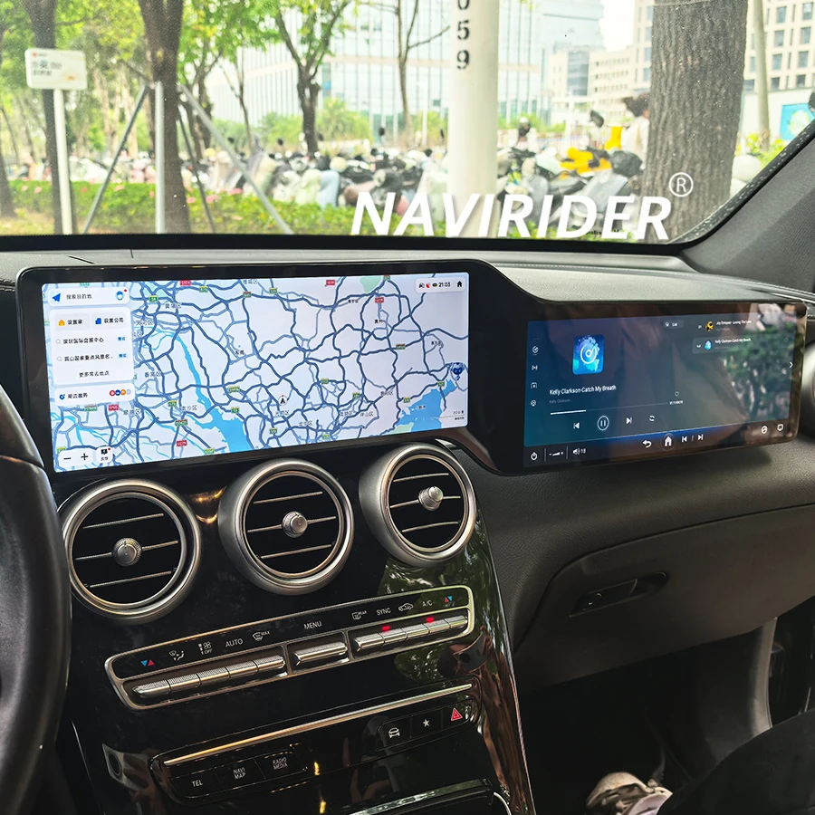 25inch For Mercedes Benz C Class GLC 2015-2022 Dual Screen Wireless Carplay Navi GPS Android 15 Bluetooth Qled Car Radio Stereo
25inch For Mercedes Benz C Class GLC 2015-2022 Dual Screen Wireless Carplay Navi GPS Android 15 Bluetooth Qled Car Radio Stereo