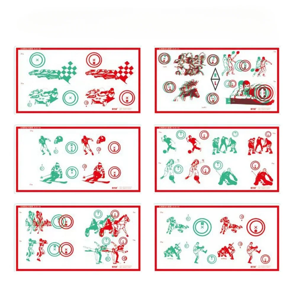 Red and Green Variable Vector Image Fixed Visual Vision Training Card Oblique Set Visual Function Phoropsia Correction Training
Red and Green Variable Vector Image Fixed Visual Vision Training Card Oblique Set Visual Function Phoropsia Correction Training