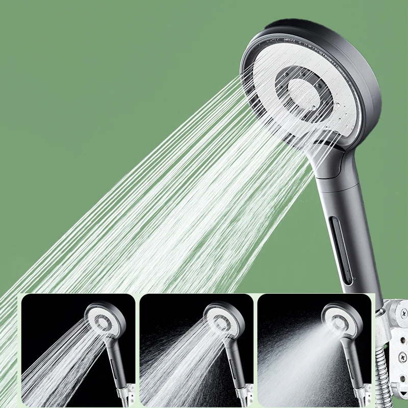 3 Modes Shower Head Water Purifier Spa Showerhead High Pressure Filter For Bath Portable Hose Bracket Bathroom Accessories
3 Modes Shower Head Water Purifier Spa Showerhead High Pressure Filter For Bath Portable Hose Bracket Bathroom Accessories