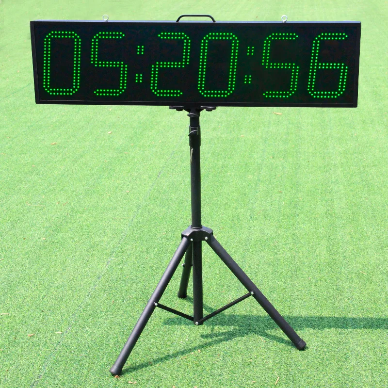 CHEETIE CP28B Outdoor 9 Inch 6 Digits Marthon Sport Event Countdown Clock Race Track Timer Double Sided LED Race Clock
CHEETIE CP28B Outdoor 9 Inch 6 Digits Marthon Sport Event Countdown Clock Race Track Timer Double Sided LED Race Clock