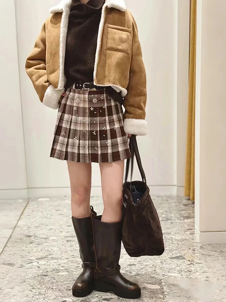 Утепленное двустороннее винтажное женское пальто из замши и овечьей шерсти с молнией, приталенное, с длинными рукавами, шерстяное, верхняя одежда для женщин
Утепленное двустороннее винтажное женское пальто из замши и овечьей шерсти с молнией, приталенное, с длинными рукавами, шерстяное, верхняя одежда для женщин