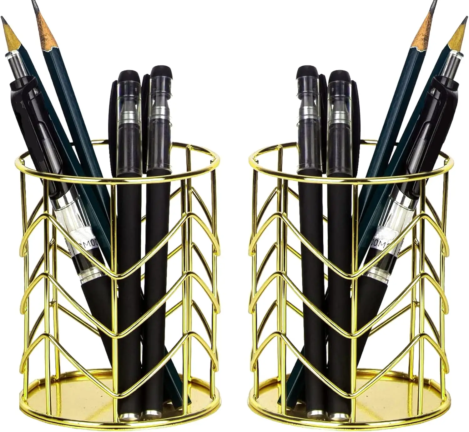 1PC Gold Pencil Cup Wire Metal Mesh Pen Holder Make Up Brush Holder, Pen Cup Pen Organizer Accessories for Desk Office
1PC Gold Pencil Cup Wire Metal Mesh Pen Holder Make Up Brush Holder, Pen Cup Pen Organizer Accessories for Desk Office