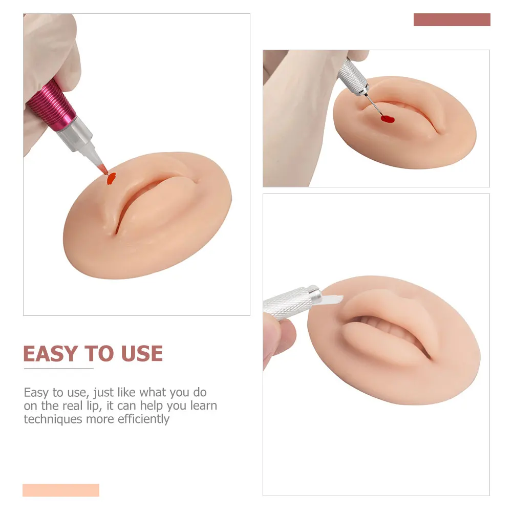 Silicone Practice Lip Module Realistic 5D Elastic Portable Fake Skin Tattoo Piercing Mold For Beginners And Artists
Silicone Practice Lip Module Realistic 5D Elastic Portable Fake Skin Tattoo Piercing Mold For Beginners And Artists