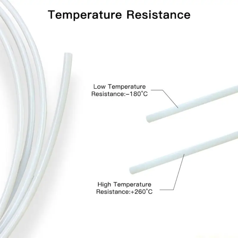 F62C Extra Long PTFE Tube 10m Heat Tolerant Flexible Hose Printer Wide Compatibility
F62C Extra Long PTFE Tube 10m Heat Tolerant Flexible Hose Printer Wide Compatibility