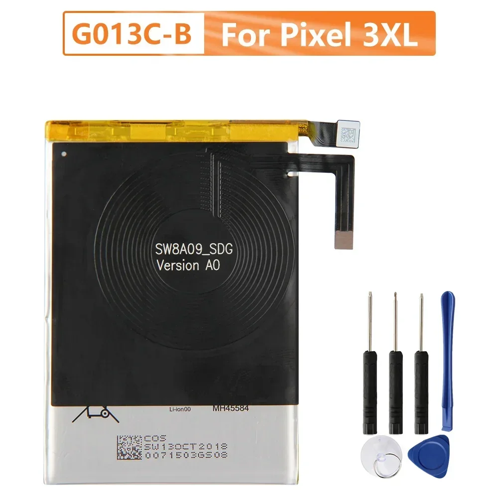 НОВЫЙ сменный аккумулятор G013C-B для Google Pixel 3XL 3430 мАч G013A-B для Google Pixel 3 Pixel3 2915 мАч
НОВЫЙ сменный аккумулятор G013C-B для Google Pixel 3XL 3430 мАч G013A-B для Google Pixel 3 Pixel3 2915 мАч