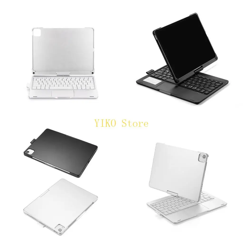 K32C Вращающаяся на 360° клавиатура для чехла и беспроводная клавиатура с подсветкой и сенсорная панель для Air 4
K32C Вращающаяся на 360° клавиатура для чехла и беспроводная клавиатура с подсветкой и сенсорная панель для Air 4