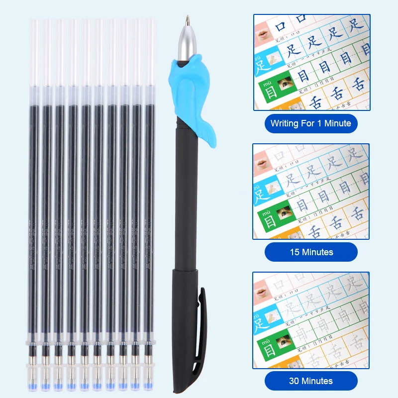 Magic Joke Ball Pen Invisible Slowly Disappear Ink Within One Hour Material Escolar Ballpoint Pens + 10 Pcs Refill Pen Holder
Magic Joke Ball Pen Invisible Slowly Disappear Ink Within One Hour Material Escolar Ballpoint Pens + 10 Pcs Refill Pen Holder