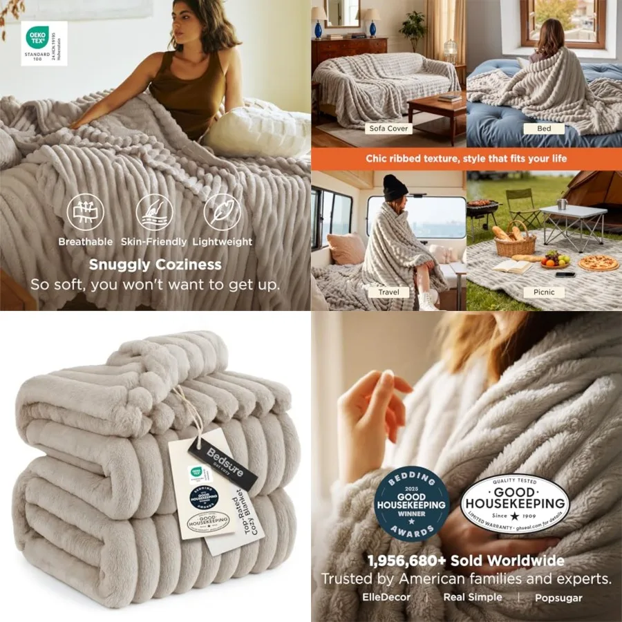 GentleSoft Size Blanket for Bed - Cozy Soft Blankets for Women, Cute Fleece s for Girls,,108x90 Inch
GentleSoft Size Blanket for Bed - Cozy Soft Blankets for Women, Cute Fleece s for Girls,,108x90 Inch