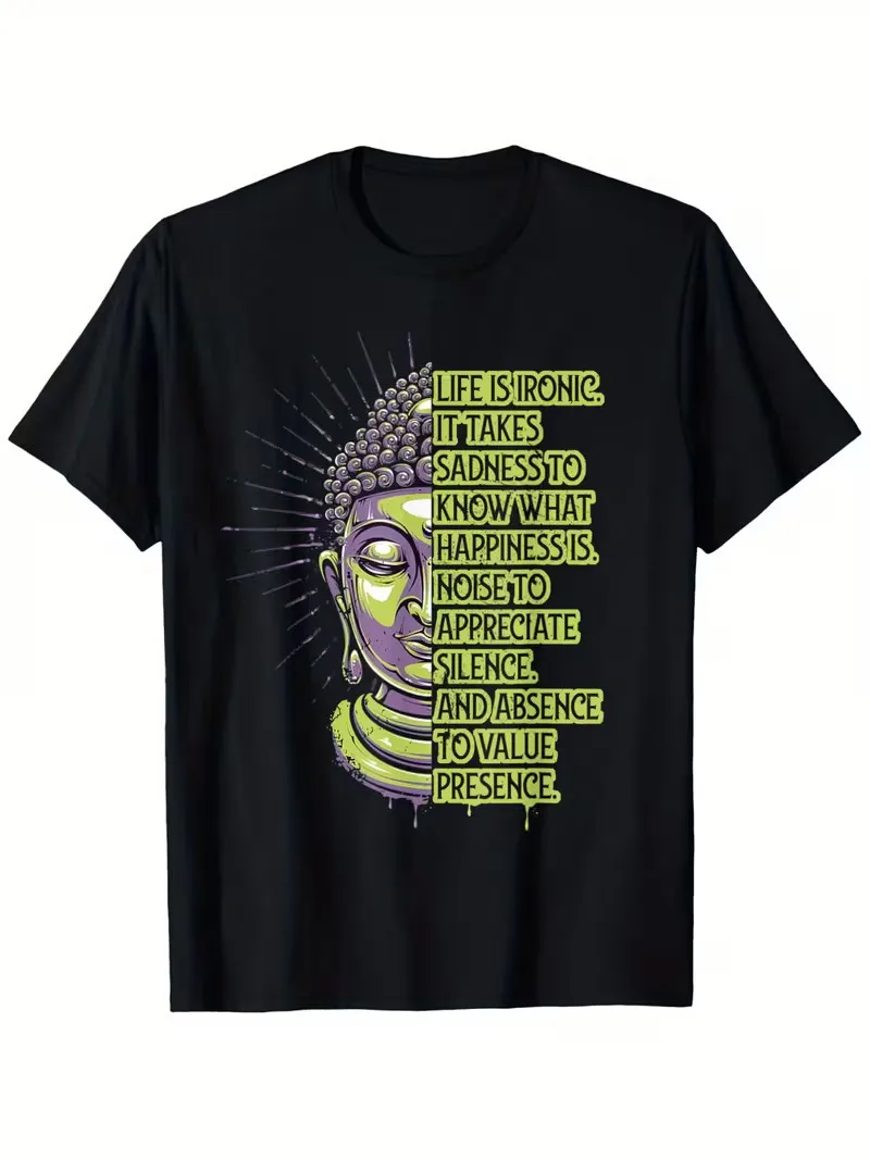 Meditation Quote Tshirt | buddhism Life Buddha Inspirational T-Shirt Summer Casu
Meditation Quote Tshirt | buddhism Life Buddha Inspirational T-Shirt Summer Casu