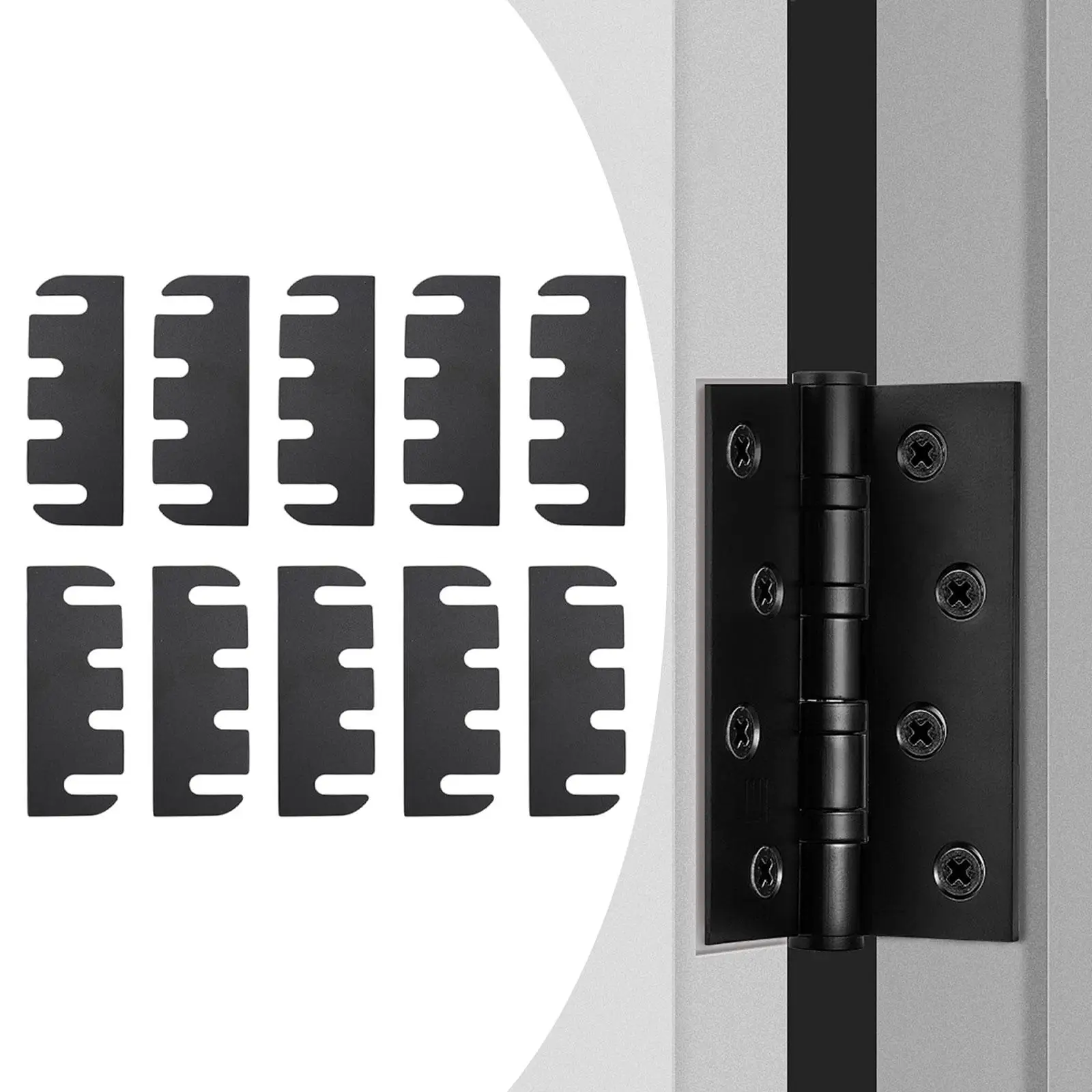 10 шт. прокладки для дверных петель, простые в установке аксессуары, замена, прочный, ремонтный комплект 4 дюйма, прокладка для дверных петель для дверных шкафов
10 шт. прокладки для дверных петель, простые в установке аксессуары, замена, прочный, ремонтный комплект 4 дюйма, прокладка для дверных петель для дверных шкафов