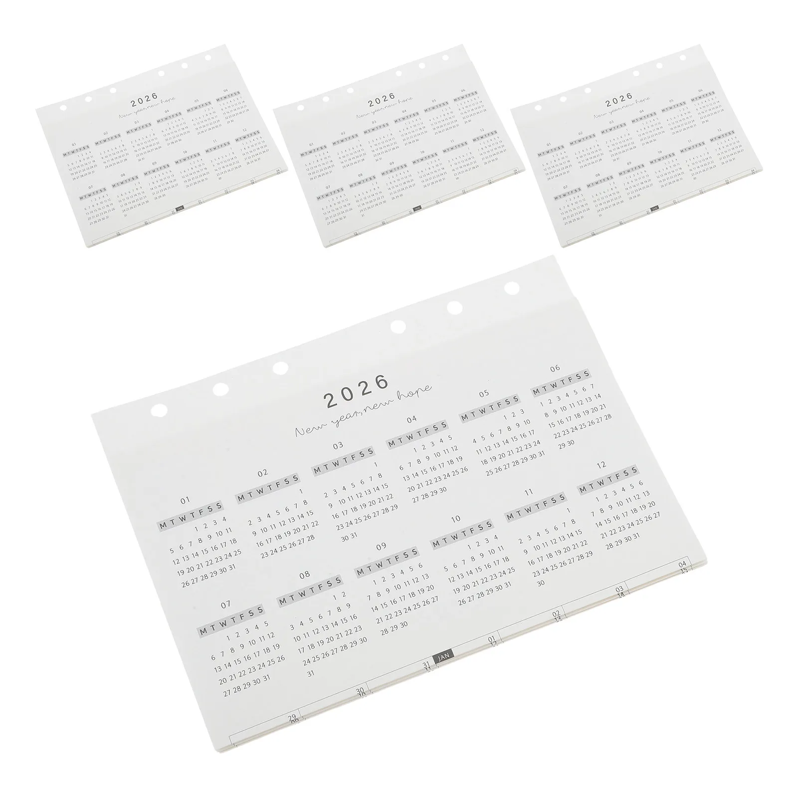 4Pcs A6 2026 Seven-Fold Calendar Refill Daily Planner Binder Insert Portable Accordion Style Planner Organizer Inserts Paper
4Pcs A6 2026 Seven-Fold Calendar Refill Daily Planner Binder Insert Portable Accordion Style Planner Organizer Inserts Paper