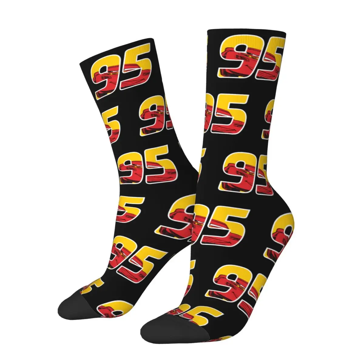 Casual Cars 3 Lightning McQueen Go 95 Football Socks Polyester Crew Socks for Women Men Sweat Absorbing
Casual Cars 3 Lightning McQueen Go 95 Football Socks Polyester Crew Socks for Women Men Sweat Absorbing